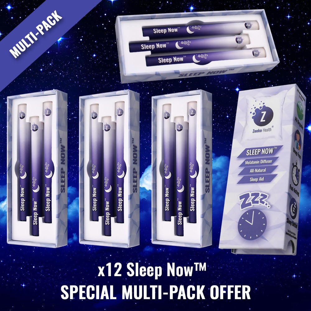 x6 Sleep Now™ Fast-Acting Melatonin Diffuser - Special Multi-Pack