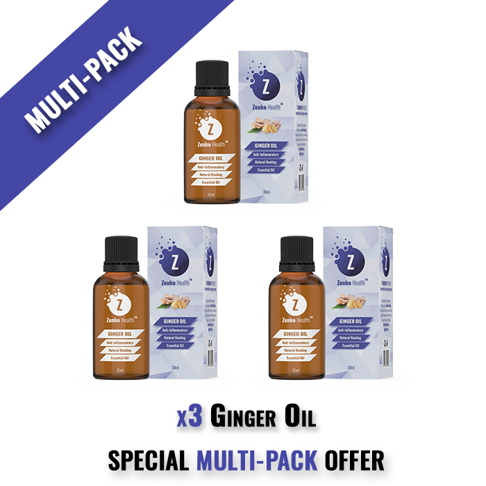 3 Ginger Essential Oils Special MultiPack Zenko Health®